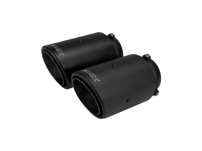 EGO-X 101mm Echt Carbon Endrohr mit Kugelkopf-Prinzip (76mm)