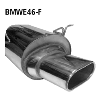 BMW E46 323ci - Bastuck Performance Auspuff Anlage ab Katalysator - Bild 2