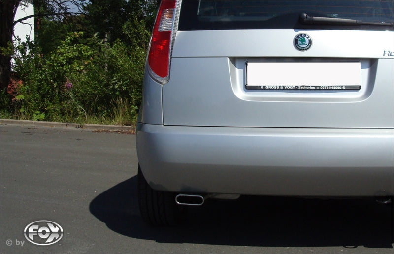 Skoda Roomster - Fox Performance Auspuff