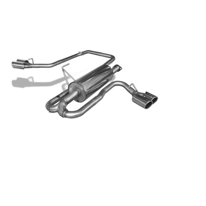 Nissan Navara - Fox Halbauspuffanlage ab Kat Sidepipe