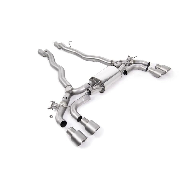 BMW M5 - Milltek Duplex Performance Auspuff Anlage ab OPF