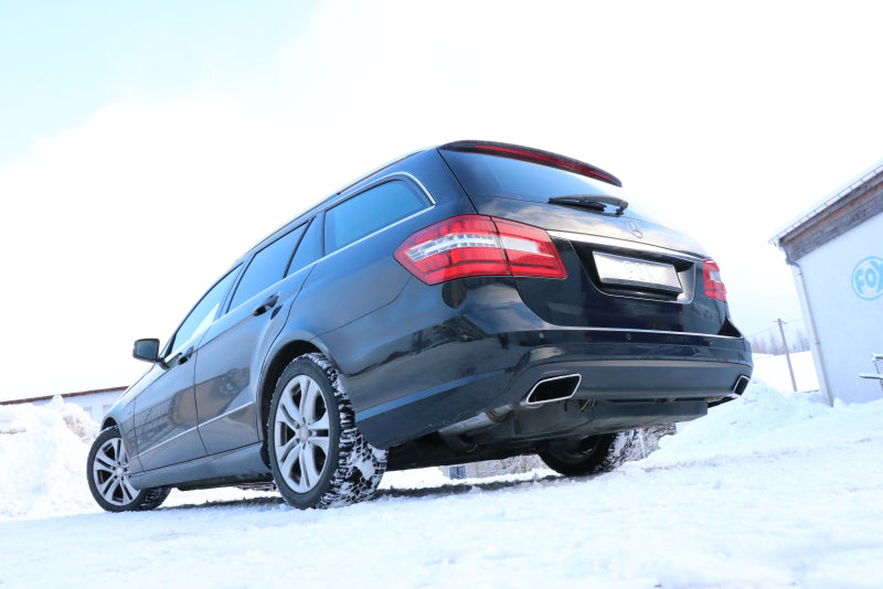 Mercedes E-Klasse - Fox Duplex Performance Auspuff