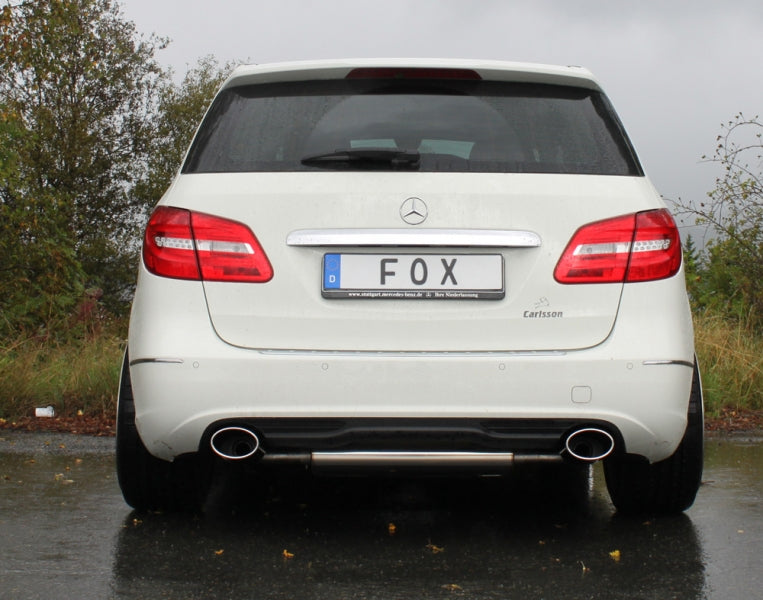 Mercedes B-Klasse 4matic - Fox Duplex Performance Auspuff