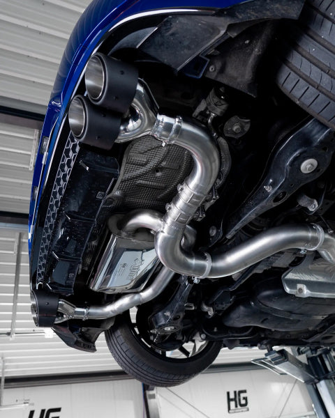 VW Golf 7.5 R - EGO-X ø 89mm Duplex Performance Auspuff Anlage ab OPF