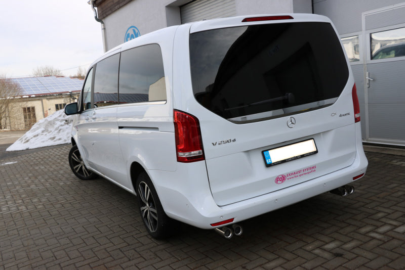 Mercedes V-Klasse - Fox Duplex Performance Auspuff