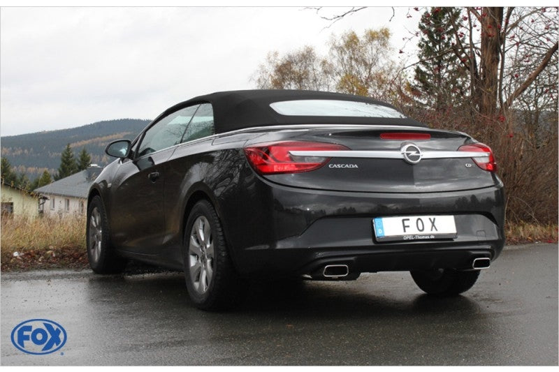 Opel Cascada - Fox Halbauspuffanlage ab Kat