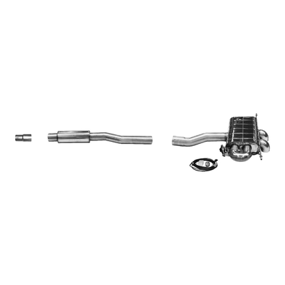 Mini Cooper S - Bastuck Performance Auspuff Anlage ab OPF (Gps) - Bild 1