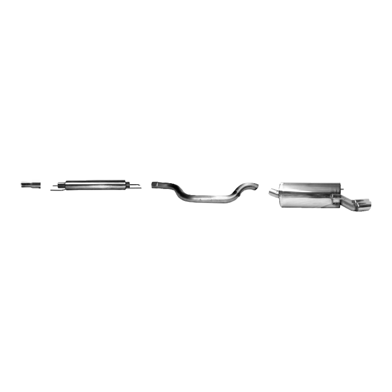 Opel Zafira B - Bastuck Performance Auspuff Anlage ab Katalysator - Bild 1