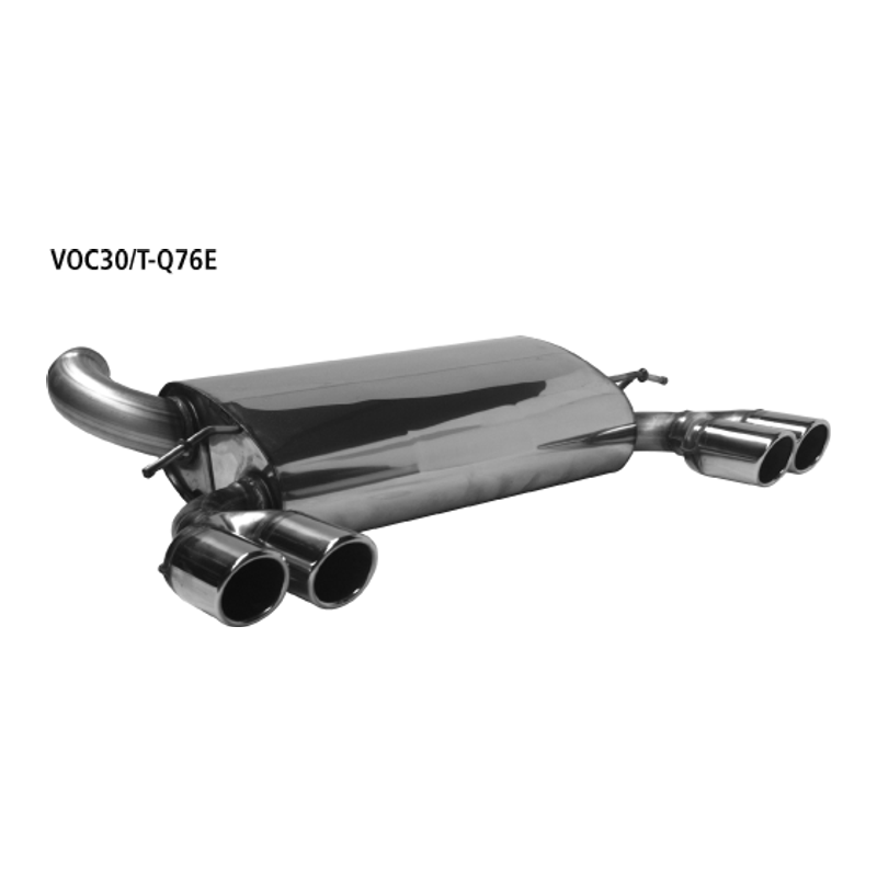 Volvo C30 - Bastuck Duplex Performance Auspuff Anlage ab Kat - Bild 2
