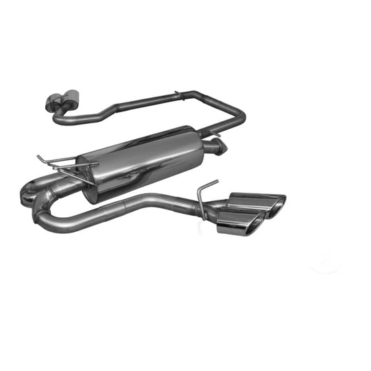 Ford Ranger 4x4 - Fox Halbauspuffanlage ab Kat Sidepipe