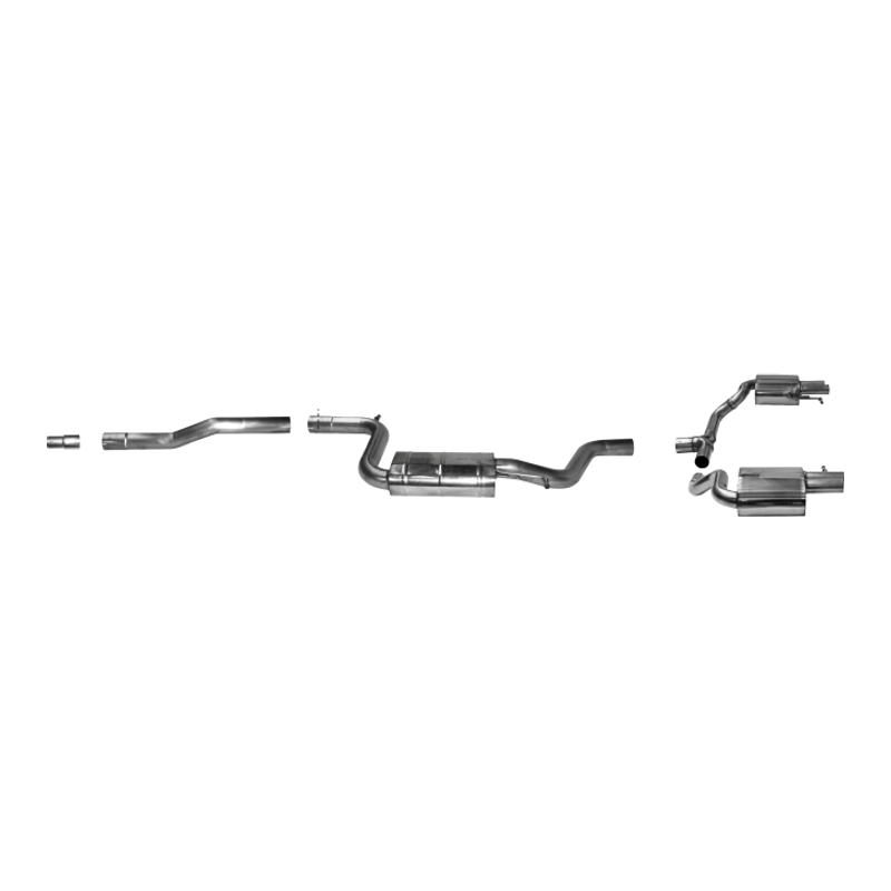 VW Passat - Bastuck Duplex Performance Auspuff Anlage ab Katalysator - Bild 1