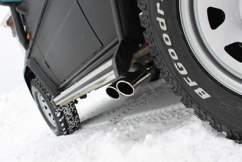Mercedes G-Klasse - Fox Performance Auspuff Quer