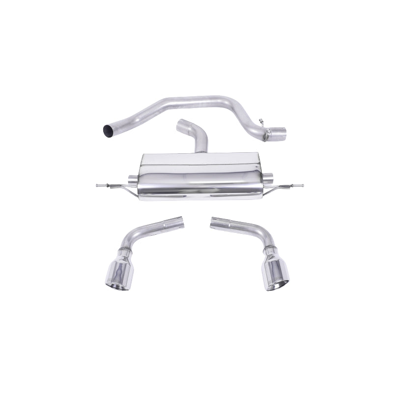 Audi TT - Milltek Ø 70mm Duplex Performance Auspuff Anlage