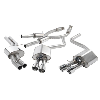 Audi S8 - Milltek Duplex Performance Auspuff Anlage ab Kat