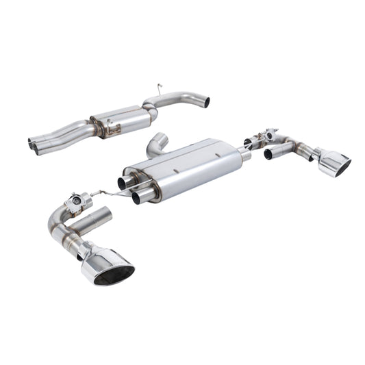 Audi TTRS - Milltek Duplex Performance Auspuff Anlage ab OPF