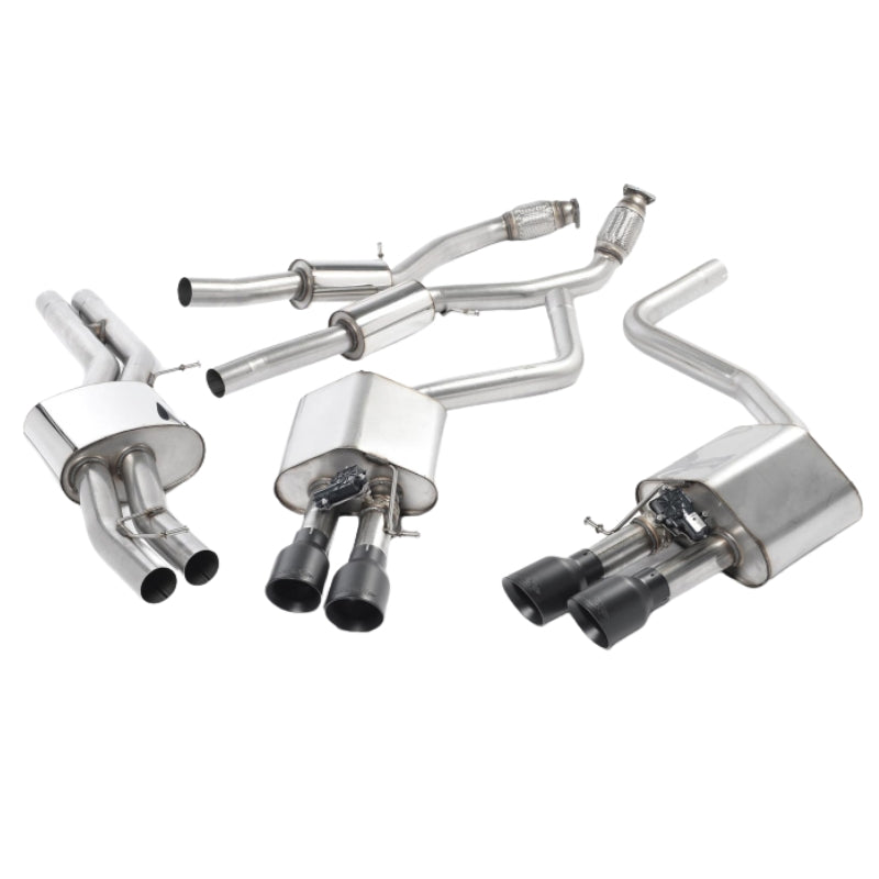 Audi S8 - Milltek Duplex Performance Auspuff Anlage ab Kat