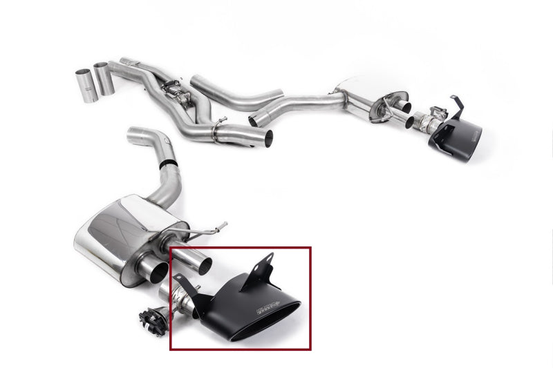 Audi RS7 - Milltek Auspuff Endrohrblende linke Seite MSTIP271