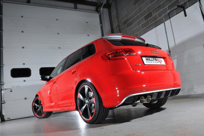 Audi RS3 Sportback - Milltek Duplex Performance Auspuff Anlage ab Kat