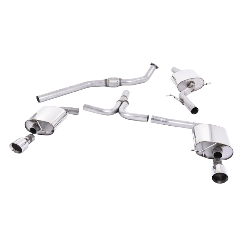 Audi A4 - Milltek Duplex Performance Auspuff ab Katalysator