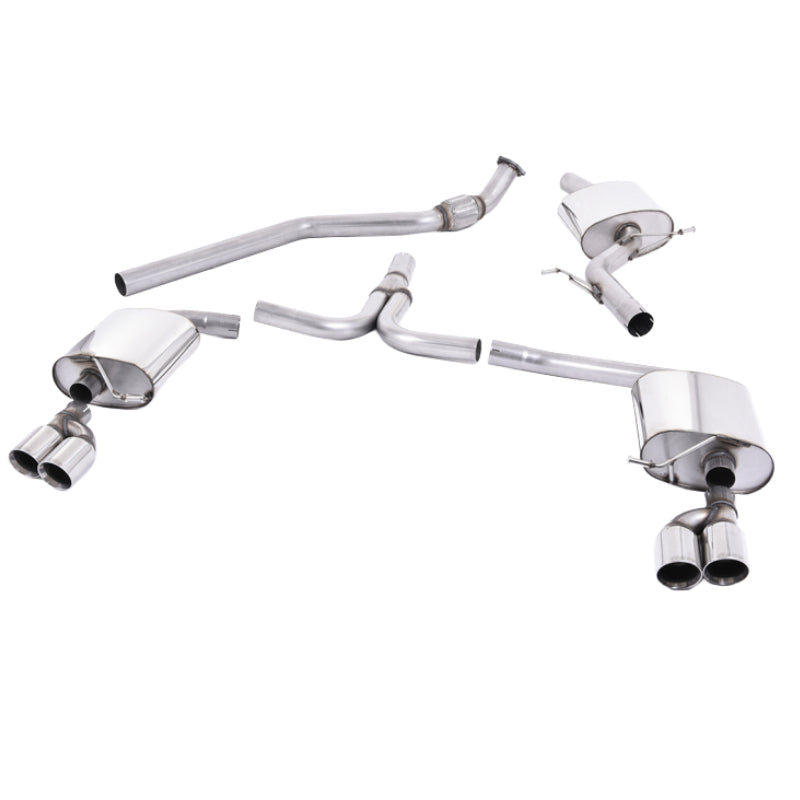 Audi A4 - Milltek Duplex Performance Auspuff ab Katalysator