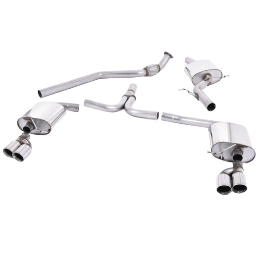 Audi A4 - Milltek Duplex Performance Auspuff ab Katalysator