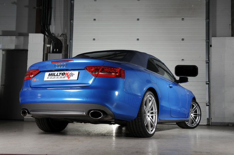 Audi S5 Coupe - Milltek Duplex Performance Auspuff Anlage ab Kat