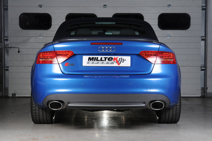 Audi S5 Coupe - Milltek Duplex Performance Auspuff Anlage ab Kat