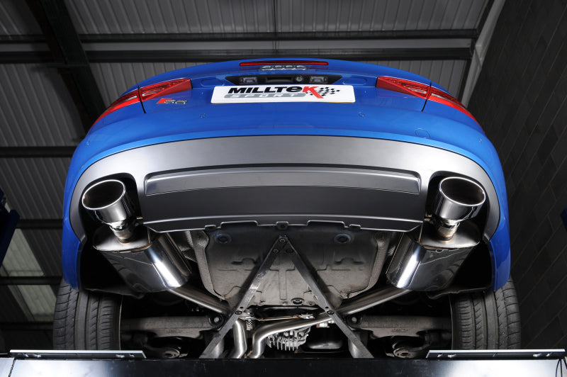 Audi S5 Coupe - Milltek Duplex Performance Auspuff Anlage ab Kat