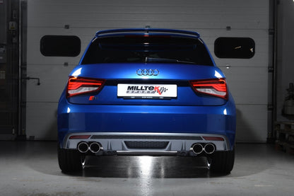 Audi S1 - Milltek Ø 76mm Duplex Performance Auspuff Anlage