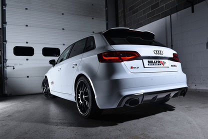 Audi RS3 Sportback - Milltek Duplex Performance Auspuff Anlage ab Kat