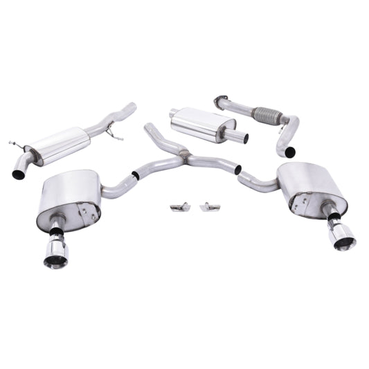 Audi A4 - Milltek Duplex Performance Auspuff ab Katalysator
