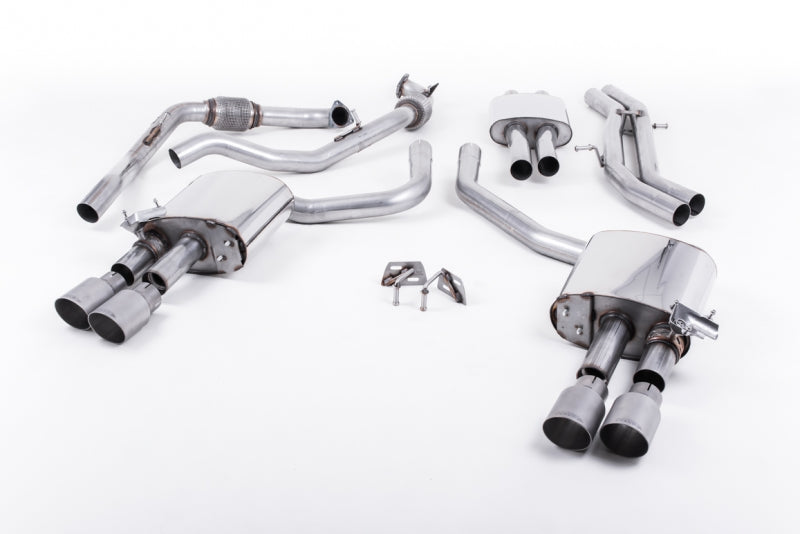Audi S4 - Milltek Duplex Auspuff Anlage ab Kat SSXAU642