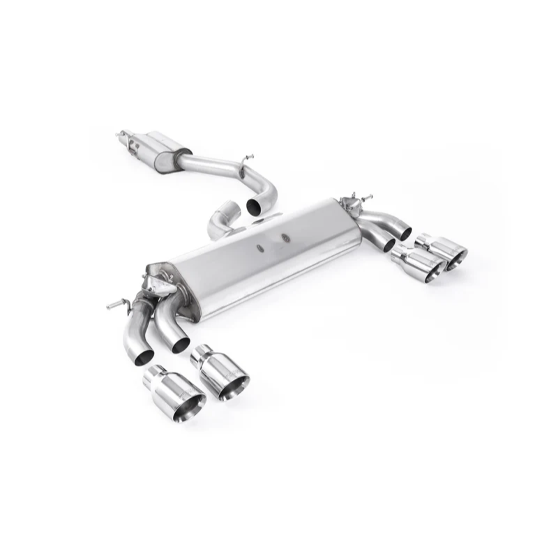 Audi S3 - Milltek Duplex Auspuff Anlage ab OPF