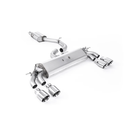Audi S3 - Milltek Duplex Auspuff Anlage ab OPF