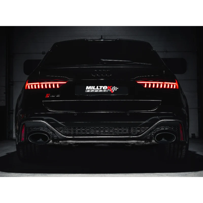 Audi RS6 Avant - Milltek Auspuff Endrohrblende linke Seite MSTIP271