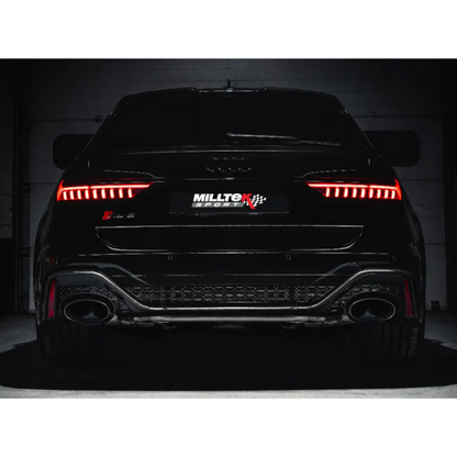 Audi RS6 Avant - Milltek Auspuff Endrohrblende linke Seite MSTIP271