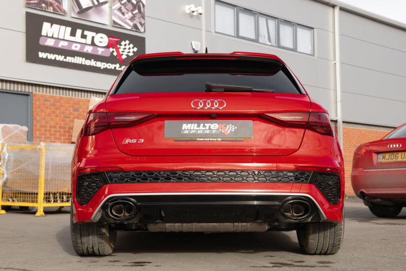 Audi RS3 Sportback - Milltek Duplex Performance Auspuff Anlage ab OPF