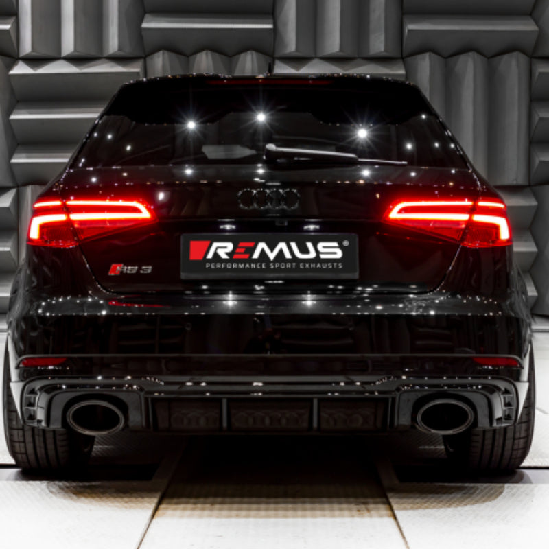 Audi RS3 Sportback 8VA - Remus Duplex Performance Auspuff Anlage Ab OPF