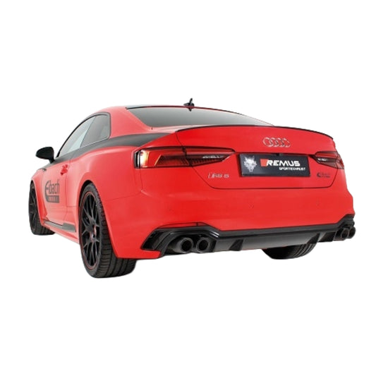 AUDI RS5 F5 Coupe - Duplex Performance Auspuff Anlage Ab Sekundärkat Ø 70MM