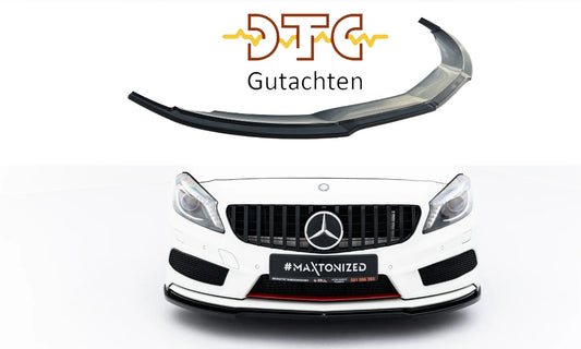 Mercedes A-Klasse AMG Line Vorfacelift - Frontspoiler - Frontlippe V.1 (DTC)