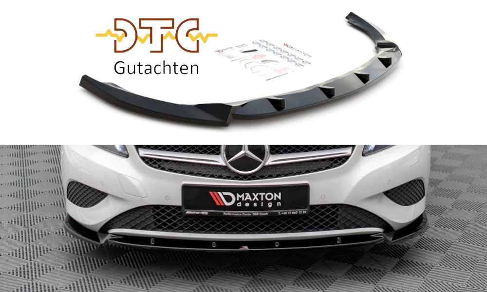 Mercedes A-Klasse - Frontspoiler - Frontlippe V.1 (DTC)