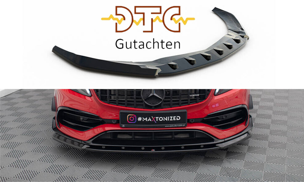 Mercedes A-Klasse AMG-Line Facelift - Frontspoiler - Frontlippe V.1 (DTC)