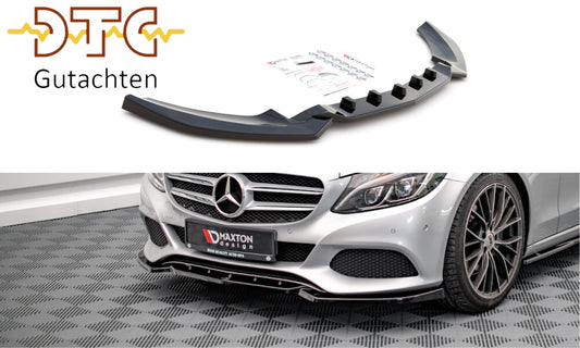 Mercedes C-Klasse - Frontspoiler - Frontlippe (DTC)