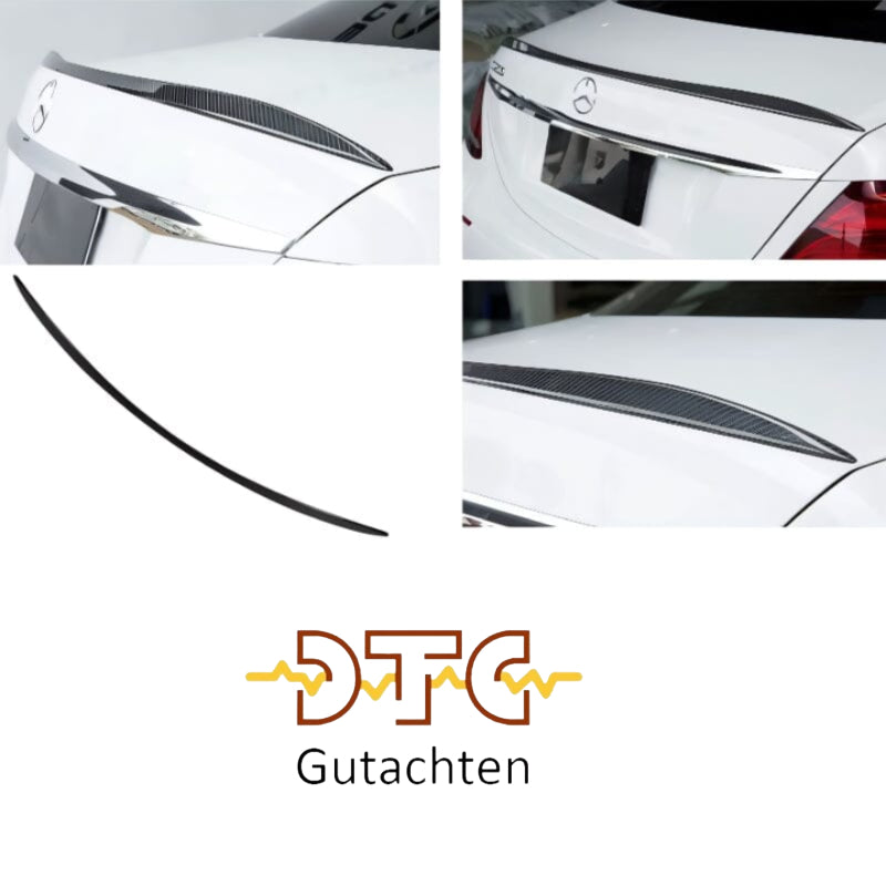 Mercedes E-Klasse W213 Heckspoiler Carbon Optik