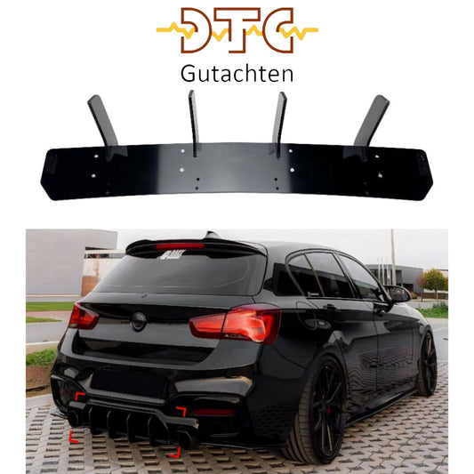 BMW 1er F20 LCI M140i Diffusor Ansatz – Facelift Modell