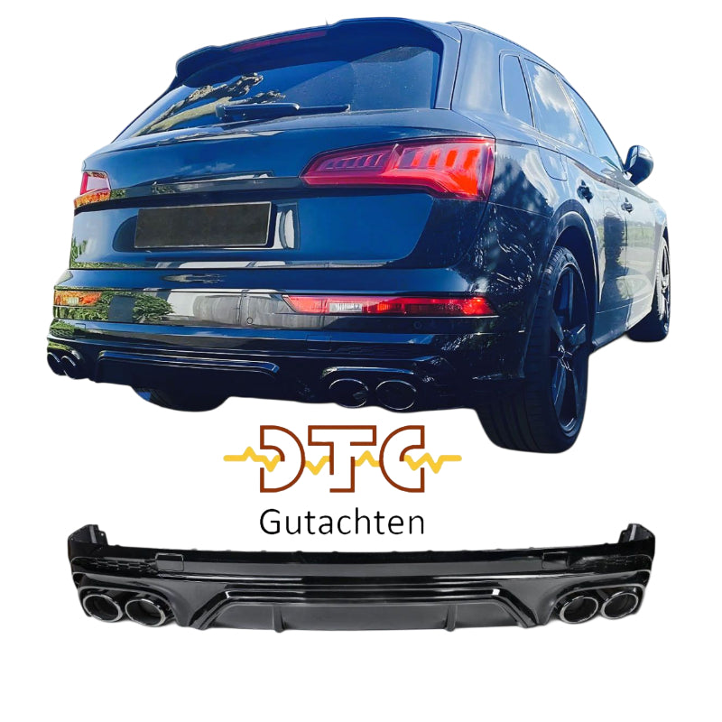 Audi Q5 S-Line/SQ5 - Heck Diffusor + Auspuffblenden