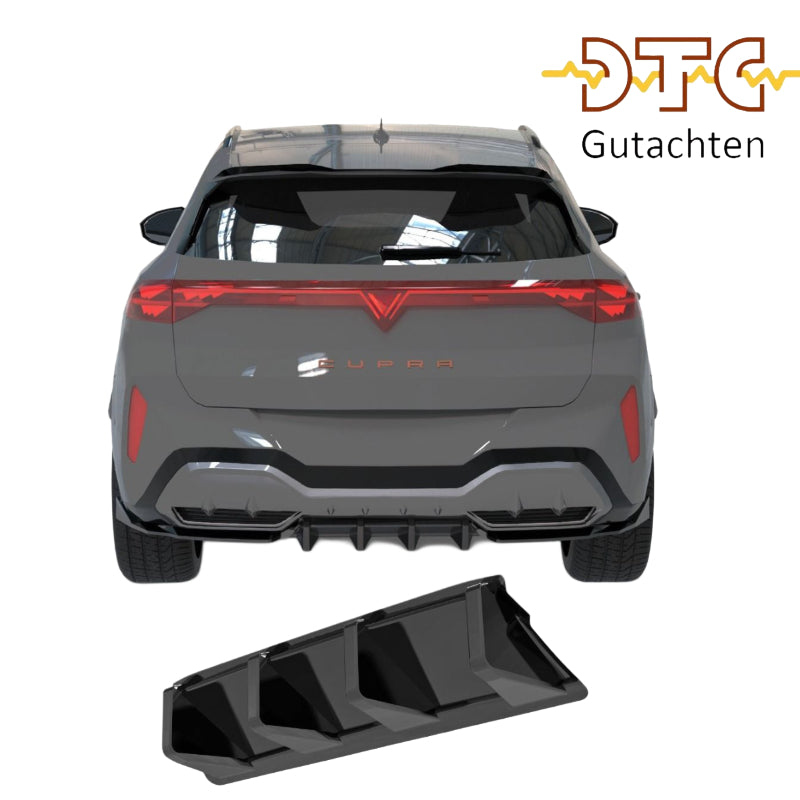 Cupra Terramar - Heck Diffusor Ansatz