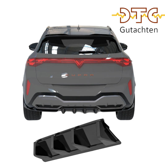 Cupra Terramar - Heck Diffusor Ansatz