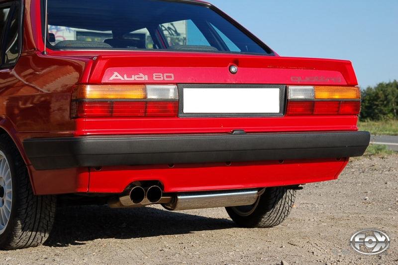Audi 90 Quattro - Fox Performance Auspuff
