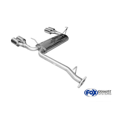 Honda Prelude - Fox Duplex Performance Auspuff Quer
